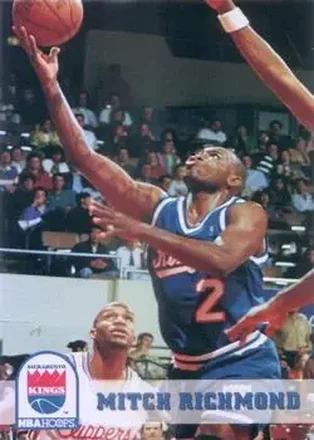 1993-94 Hoops #190 - Mitch Richmond - Sacramento Kings
