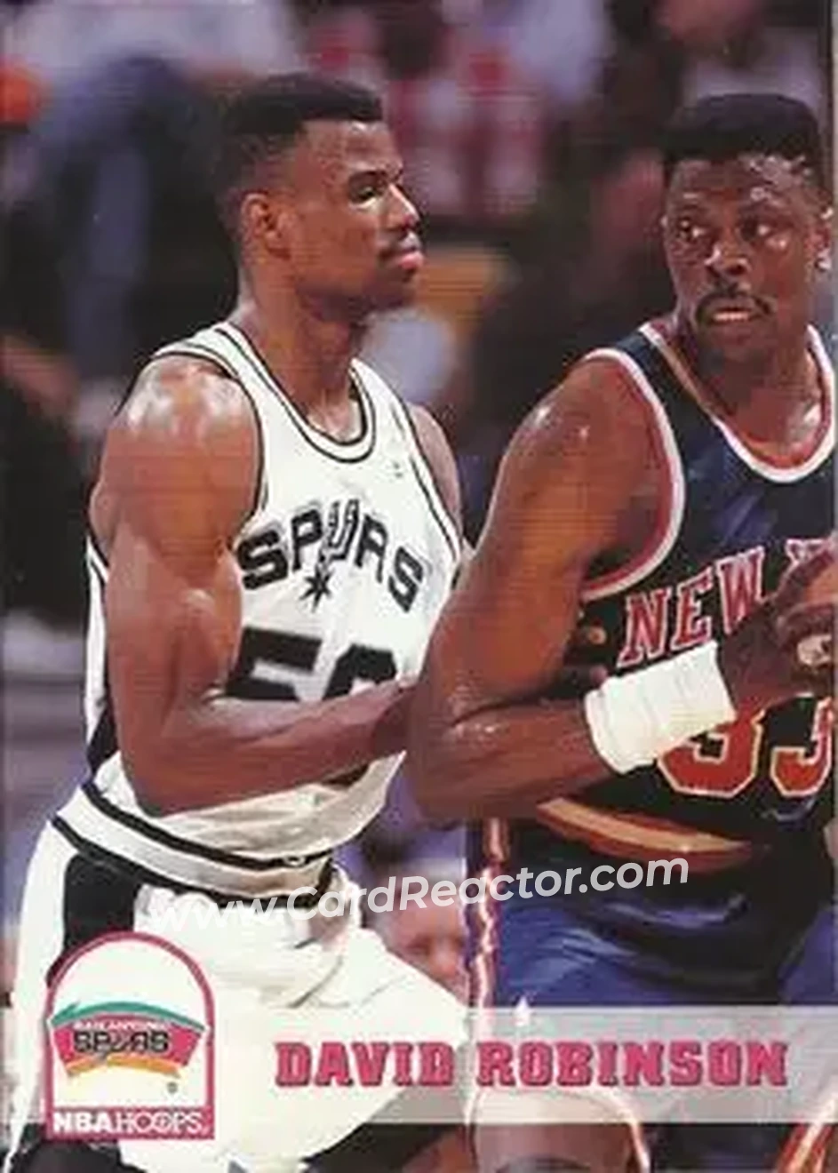 1993-94 Hoops #203 - David Robinson - San Antonio Spurs - Front