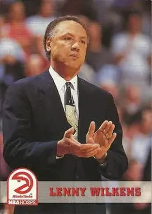 1993-94 Hoops #230 - Lenny Wilkens - Atlanta Hawks