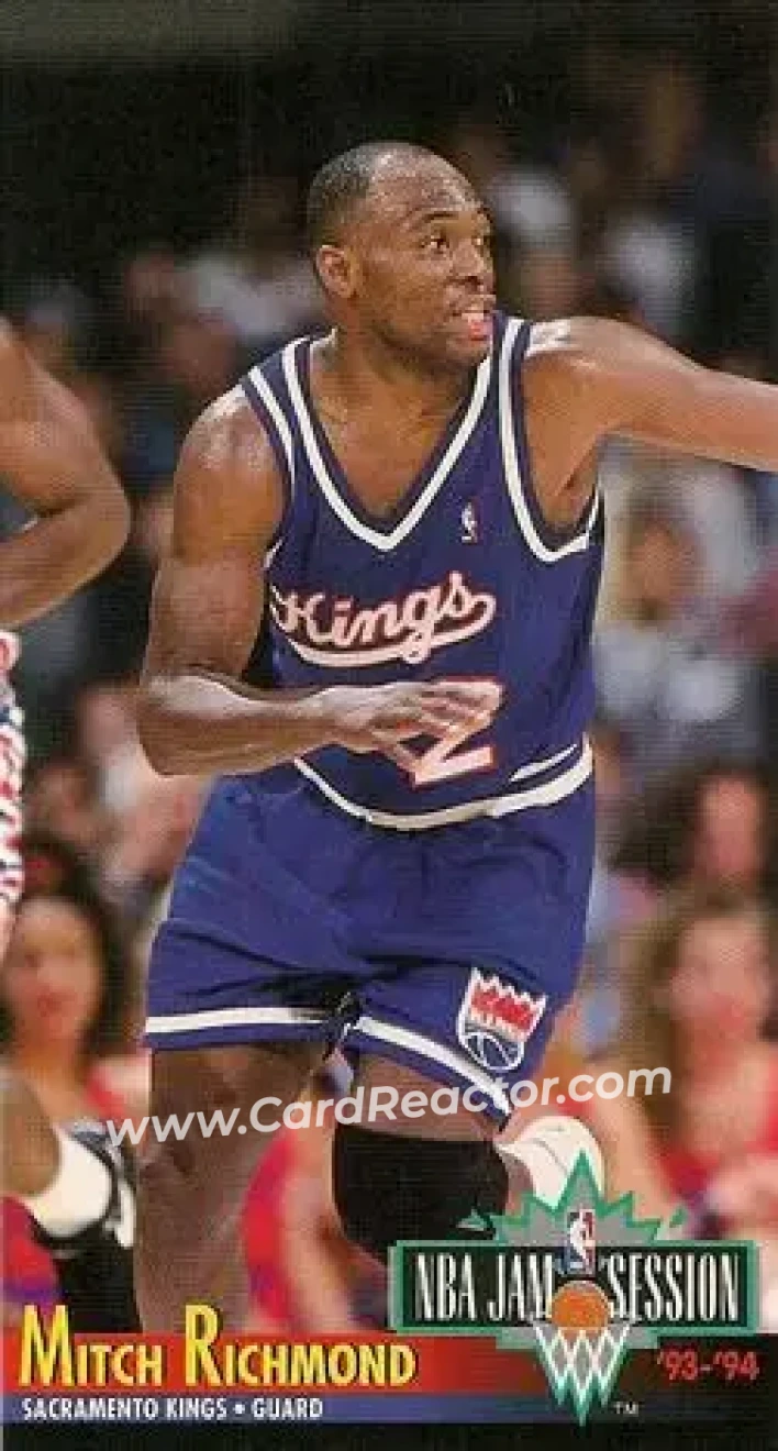 1993-94 Jam Session #196 - Mitch Richmond - Sacramento Kings - Front