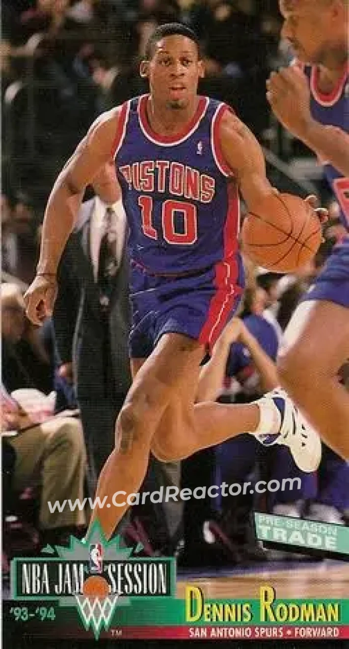 1993-94 Jam Session #210 - Dennis Rodman - San Antonio Spurs - Front