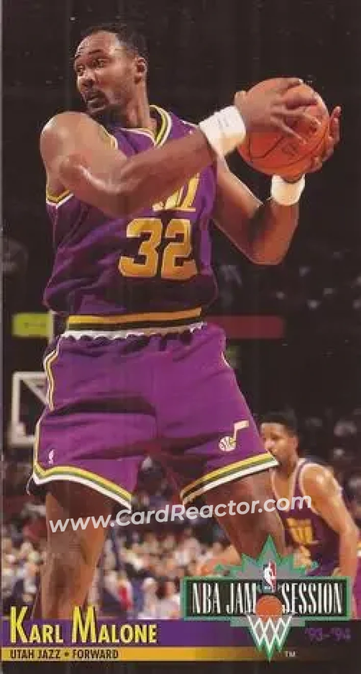 1993-94 Jam Session #227 - Karl Malone - Utah Jazz - Front