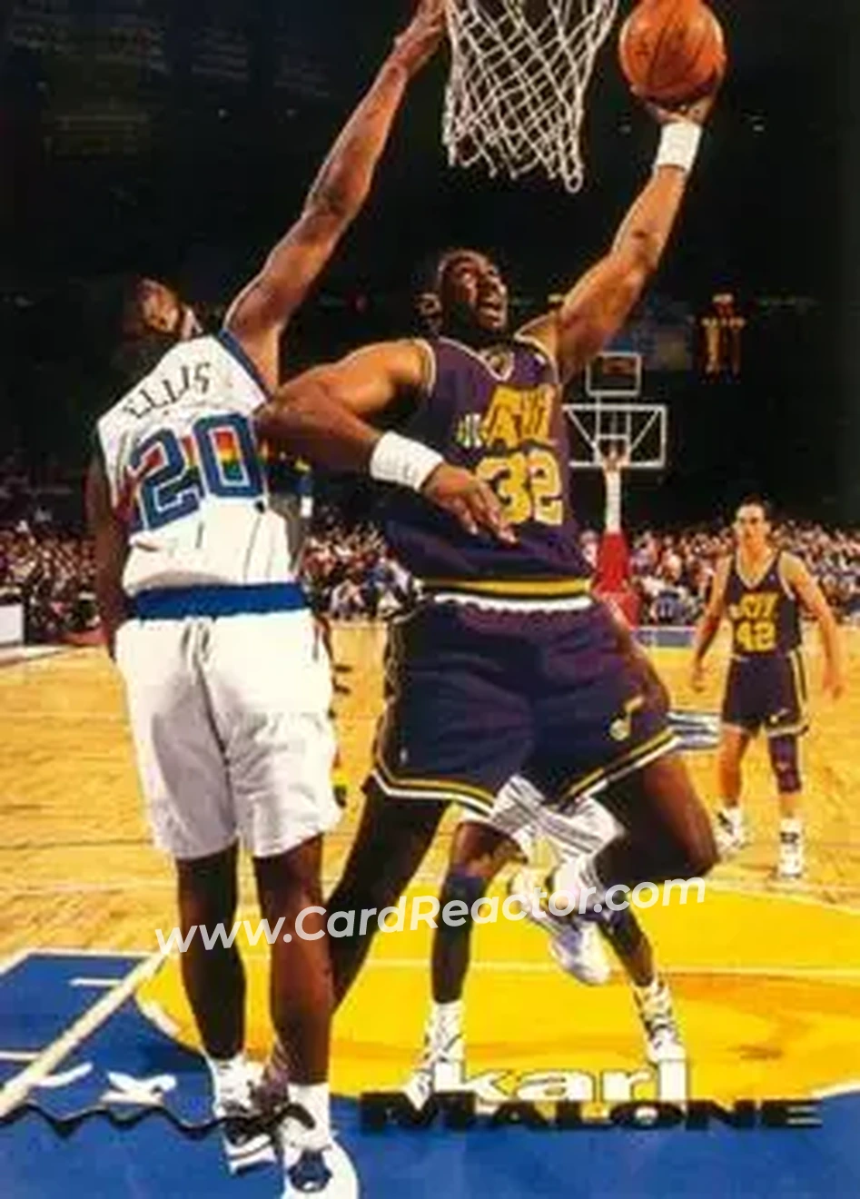 1993-94 Stadium Club #125 - Karl Malone - Utah Jazz - Front