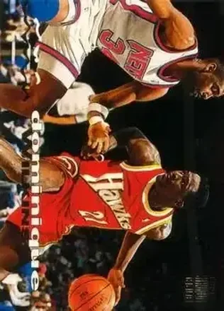 1993-94 Stadium Club #129 - Dominique Wilkins - Atlanta Hawks