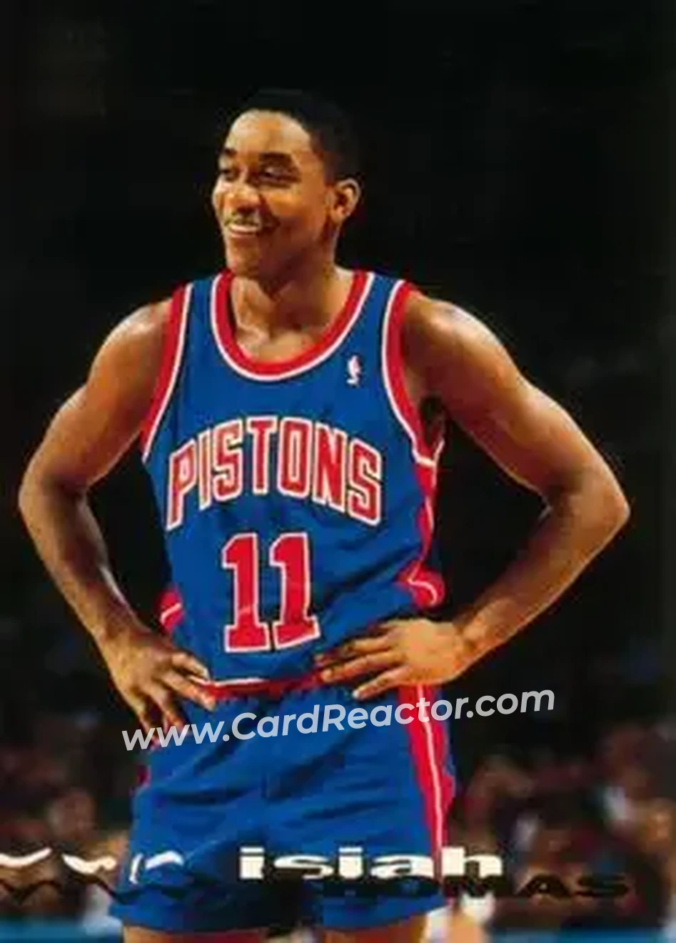 1993-94 Stadium Club #149 - Isiah Thomas - Detroit Pistons - Front 1993-94 Stadium Club #149 - Isiah Thomas - Detroit Pistons - Front