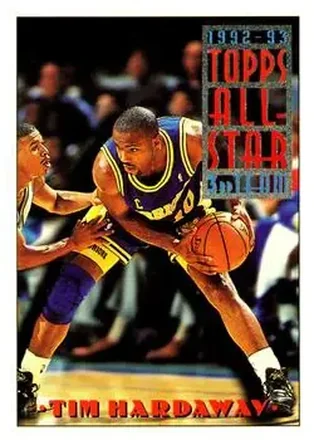 1993-94 Topps #130 - Tim Hardaway - Golden State Warriors