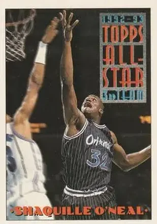 1993-94 Topps #134 - Shaquille O'Neal - Orlando Magic