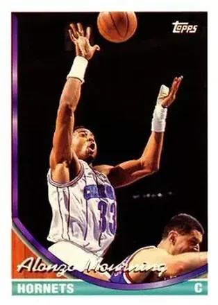 1993-94 Topps #170 - Alonzo Mourning - Charlotte Hornets