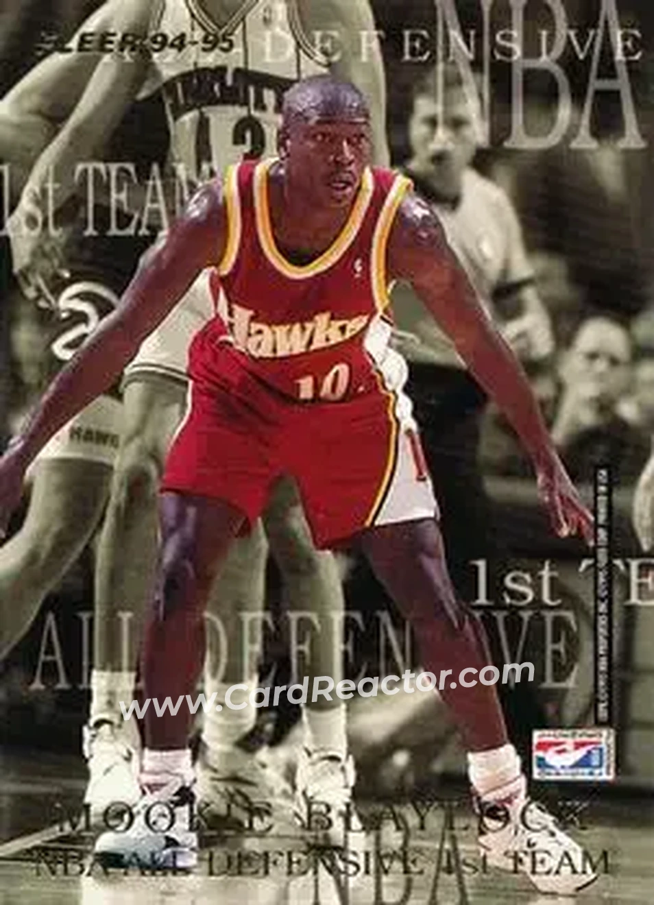 1994-95 Fleer European - NBA All-Defensive Team #NNO - Card #NNO - Back 1994-95 Fleer European - NBA All-Defensive Team #NNO - Card #NNO - Back