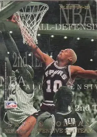 1994-95 Fleer European - NBA All-Defensive Team #NNO - Card #NNO