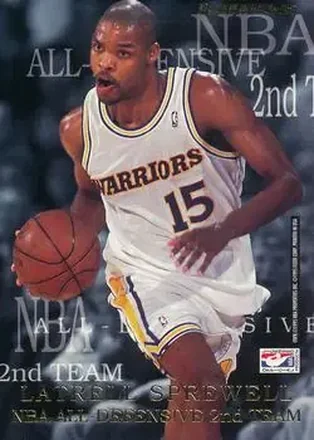 1994-95 Fleer European - NBA All-Defensive Team #NNO - Card #NNO