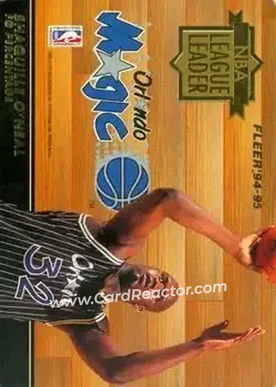 1994-95 Fleer European - NBA League Leaders #NNO - Card #NNO - Back 1994-95 Fleer European - NBA League Leaders #NNO - Card #NNO - Back