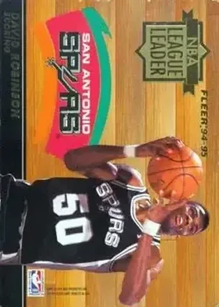 1994-95 Fleer European - NBA League Leaders #NNO - Card #NNO