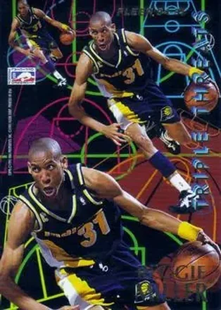1994-95 Fleer European - Triple Threats #NNO - Card #NNO