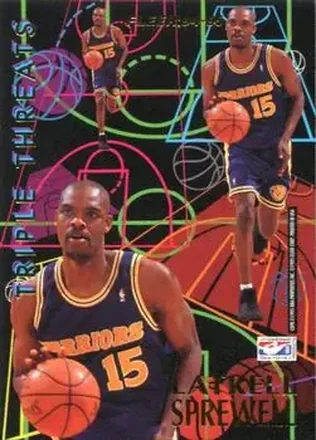1994-95 Fleer European - Triple Threats #NNO - Card #NNO