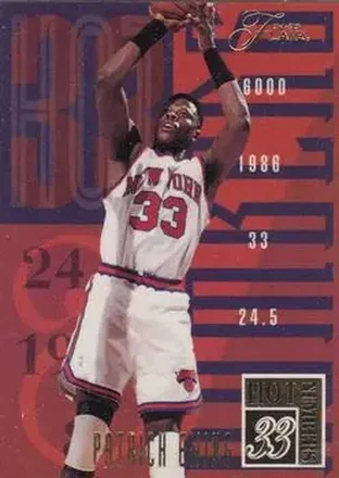 1994-95 Flair - Hot Numbers #3 - Patrick Ewing - New York Knicks