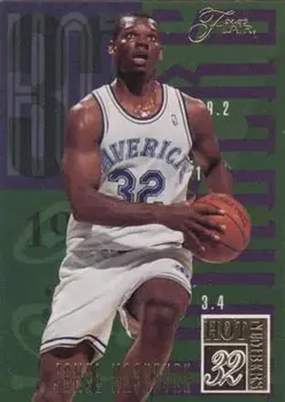 1994-95 Flair - Hot Numbers #8 - Jamal Mashburn - Dallas Mavericks