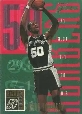 1994-95 Flair - Hot Numbers #15 - David Robinson - San Antonio Spurs