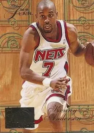 1994-95 Flair - Play Maker #1 - Kenny Anderson - New Jersey Nets