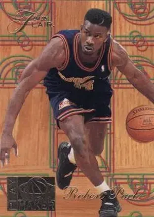 1994-95 Flair - Play Maker #5 - Robert Pack - Denver Nuggets