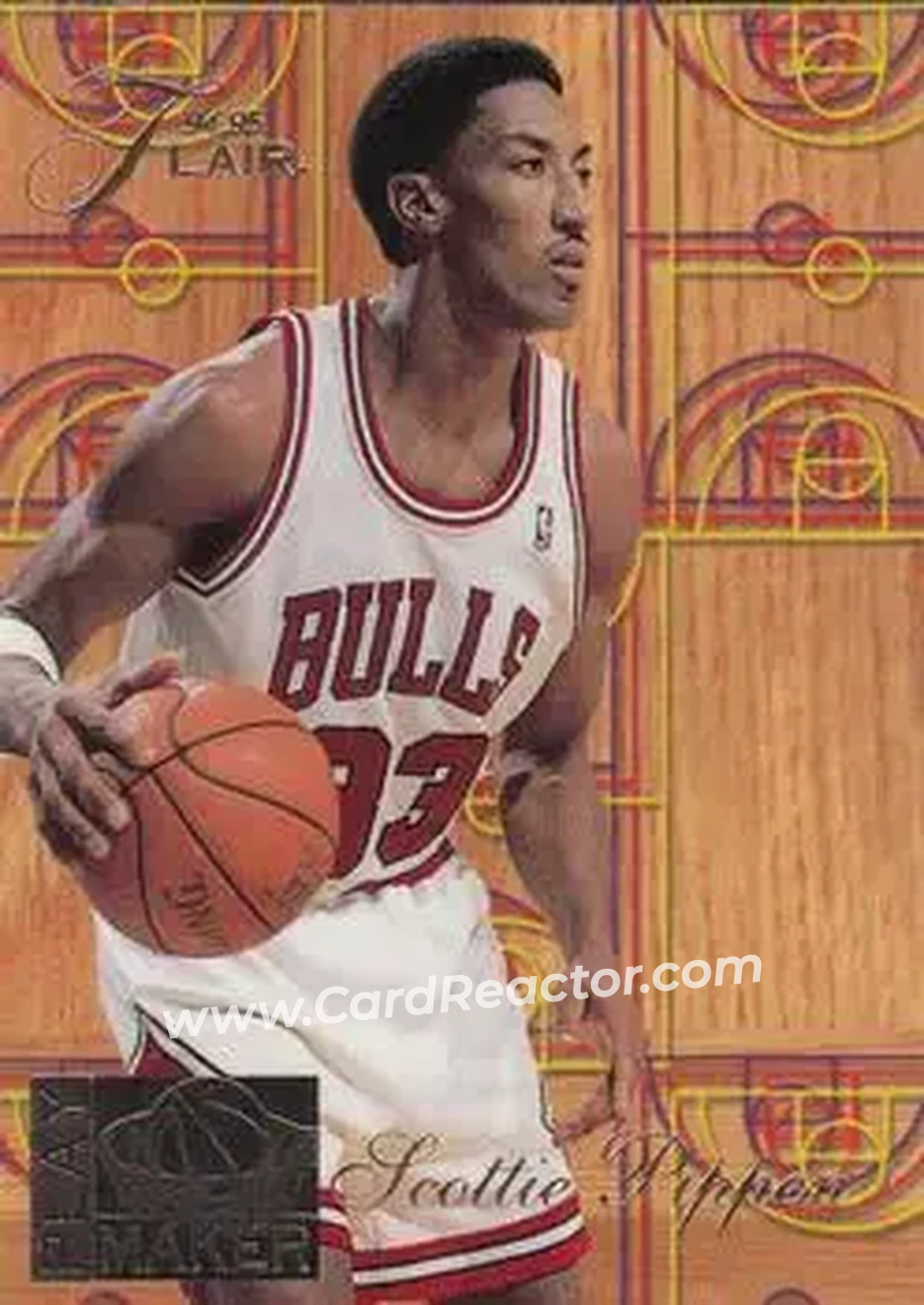 1994-95 Flair - Play Maker #6 - Scottie Pippen - Chicago Bulls - Front 1994-95 Flair - Play Maker #6 - Scottie Pippen - Chicago Bulls - Front
