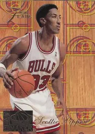 1994-95 Flair - Play Maker #6 - Scottie Pippen - Chicago Bulls