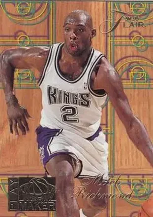1994-95 Flair - Play Maker #8 - Mitch Richmond - Sacramento Kings 1994-95 Flair - Play Maker #8 - Mitch Richmond - Sacramento Kings