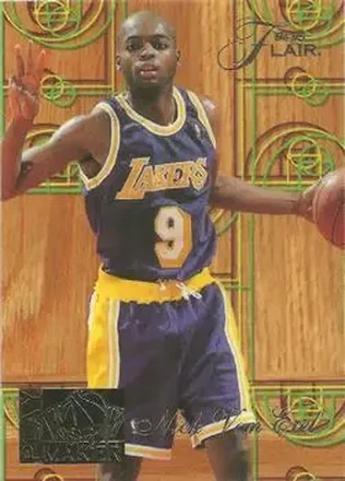 1994-95 Flair - Play Maker #10 - Nick Van Exel - Los Angeles Lakers