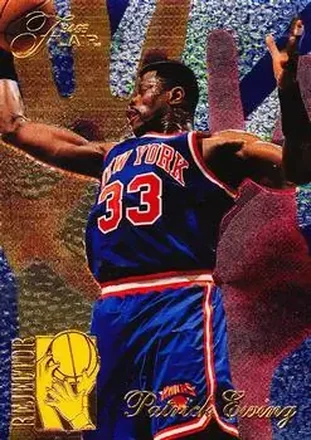 1994-95 Flair - Rejectors #1 - Patrick Ewing - New York Knicks