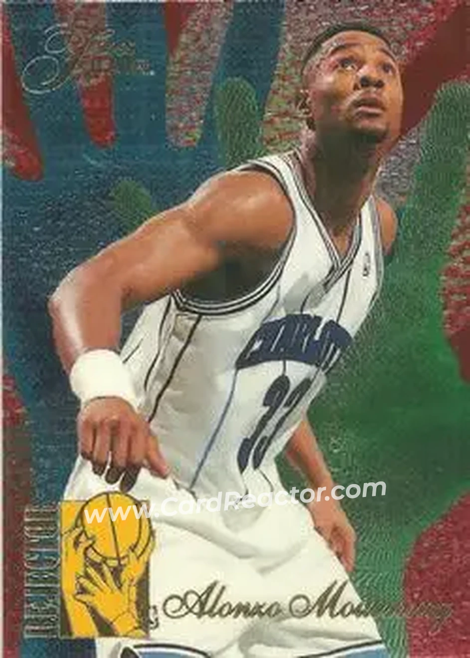 1994-95 Flair - Rejectors #2 - Alonzo Mourning - Charlotte Hornets - Front