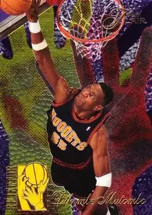 1994-95 Flair - Rejectors #3 - Dikembe Mutombo - Denver Nuggets 1994-95 Flair - Rejectors #3 - Dikembe Mutombo - Denver Nuggets