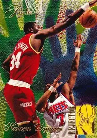 1994-95 Flair - Rejectors #4 - Hakeem Olajuwon - Houston Rockets