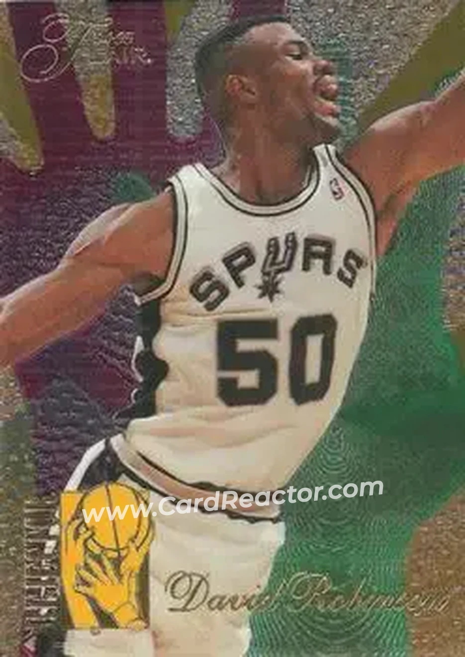1994-95 Flair - Rejectors #6 - David Robinson - San Antonio Spurs - Front 1994-95 Flair - Rejectors #6 - David Robinson - San Antonio Spurs - Front