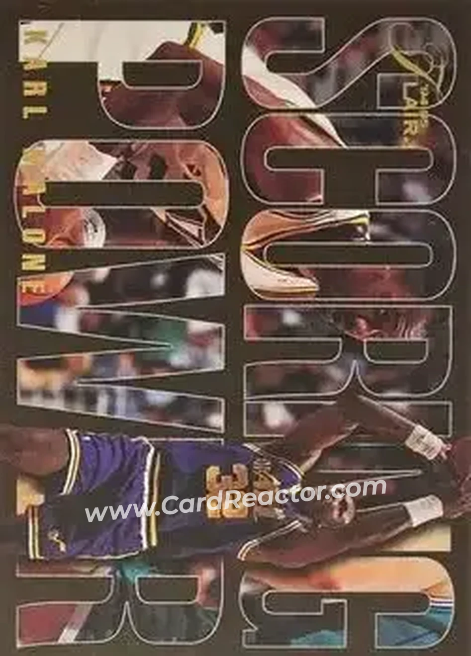1994-95 Flair - Scoring Power #3 - Karl Malone - Utah Jazz - Front 1994-95 Flair - Scoring Power #3 - Karl Malone - Utah Jazz - Front