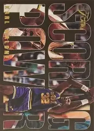 1994-95 Flair - Scoring Power #3 - Karl Malone - Utah Jazz