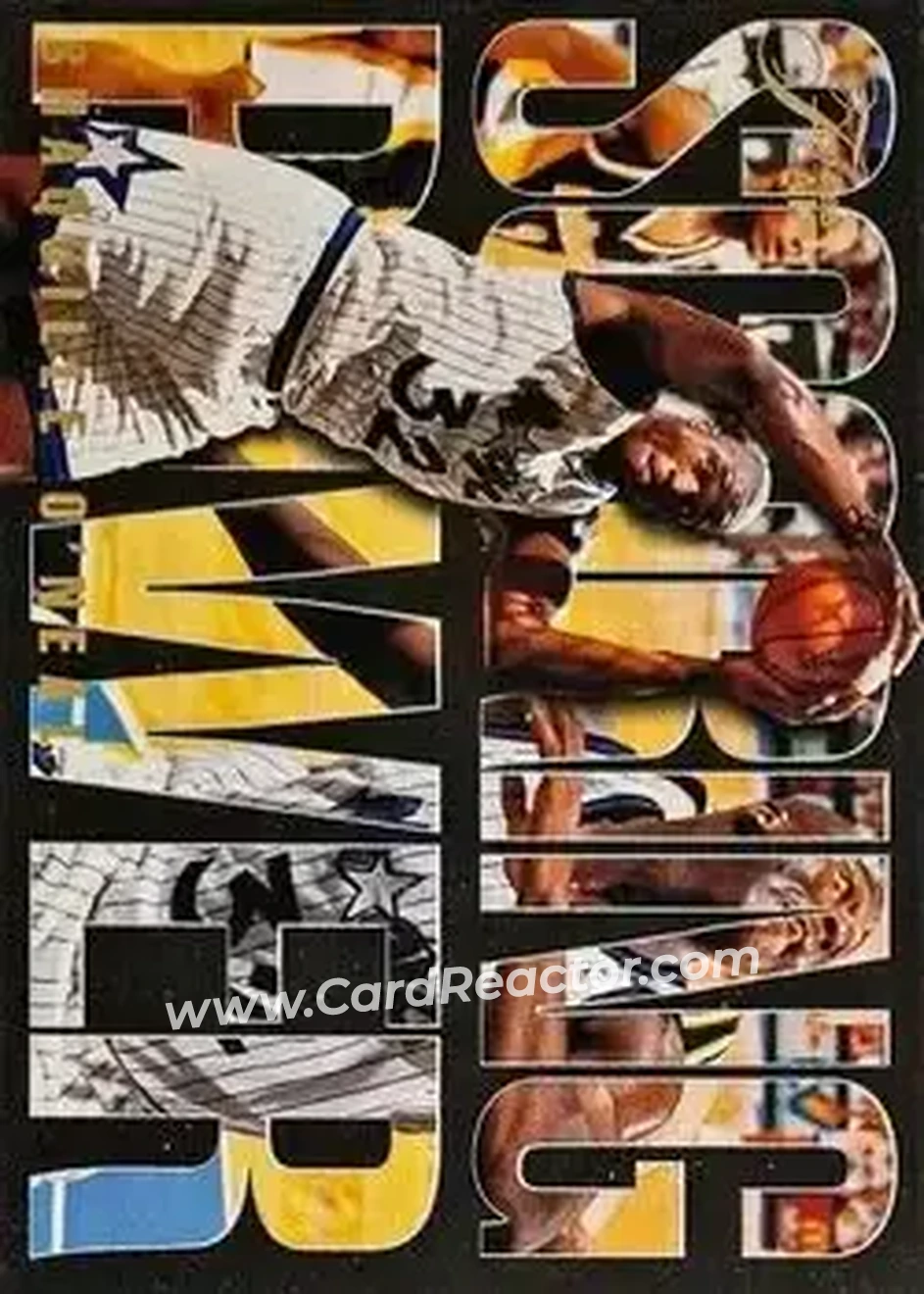 1994-95 Flair - Scoring Power #5 - Shaquille O'Neal - Orlando Magic - Front 1994-95 Flair - Scoring Power #5 - Shaquille O'Neal - Orlando Magic - Front