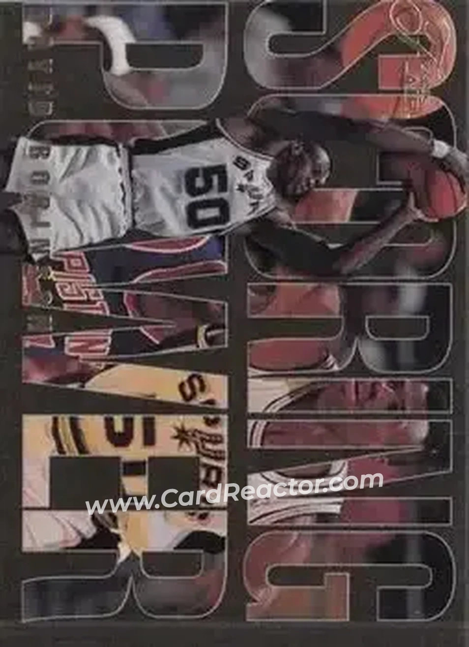 1994-95 Flair - Scoring Power #8 - David Robinson - San Antonio Spurs - Front