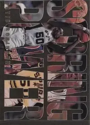 1994-95 Flair - Scoring Power #8 - David Robinson - San Antonio Spurs