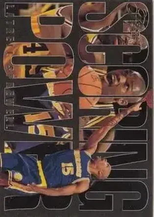 1994-95 Flair - Scoring Power #9 - Latrell Sprewell - Golden State Warriors