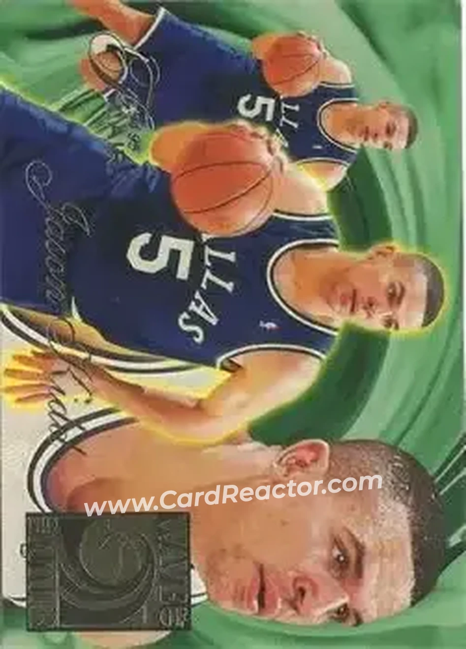 1994-95 Flair - Wave of the Future #5 - Jason Kidd - Dallas Mavericks - Front 1994-95 Flair - Wave of the Future #5 - Jason Kidd - Dallas Mavericks - Front