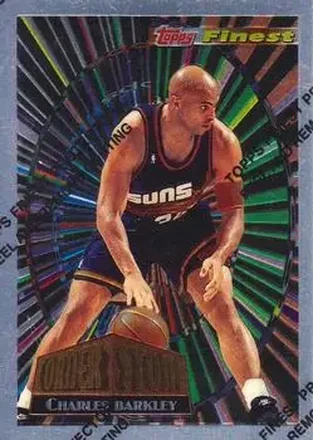 1994-95 Finest - Cornerstone #CS8 - Charles Barkley - Phoenix Suns