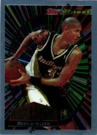 1994-95 Finest - Cornerstone #CS10 - Reggie Miller - Indiana Pacers