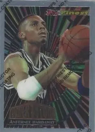 1994-95 Finest - Cornerstone #CS12 - Anfernee Hardaway - Orlando Magic