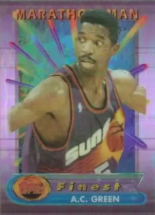 1994-95 Finest - Marathon Men #20 - A.C. Green - Phoenix Suns