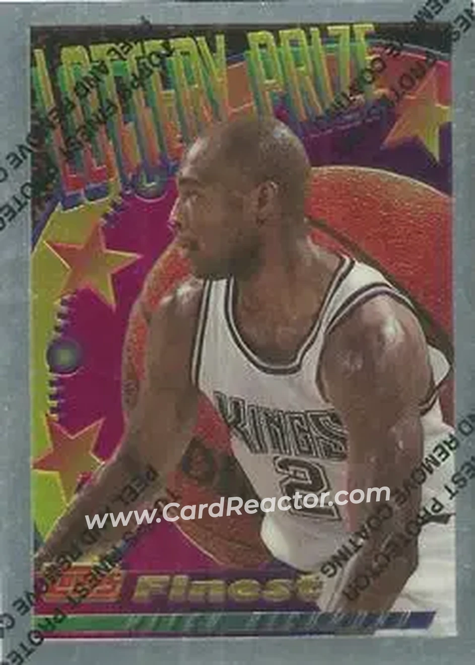 1994-95 Finest - Lottery Prize #LP7 - Mitch Richmond - Sacramento Kings - Front
