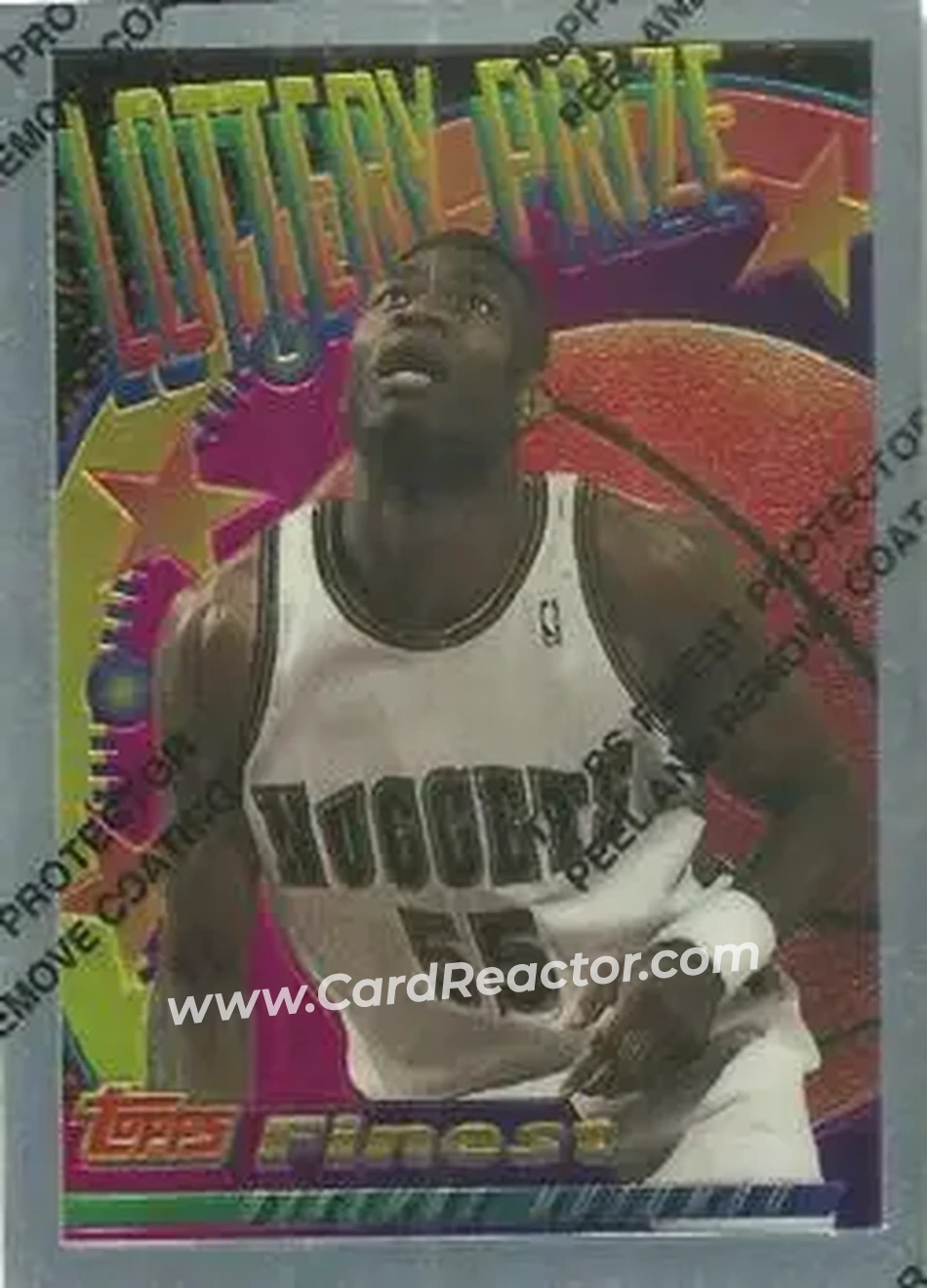1994-95 Finest - Lottery Prize #LP13 - Dikembe Mutombo - Denver Nuggets - Front
