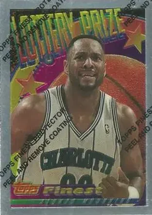 1994-95 Finest - Lottery Prize #LP16 - Alonzo Mourning - Charlotte Hornets 1994-95 Finest - Lottery Prize #LP16 - Alonzo Mourning - Charlotte Hornets