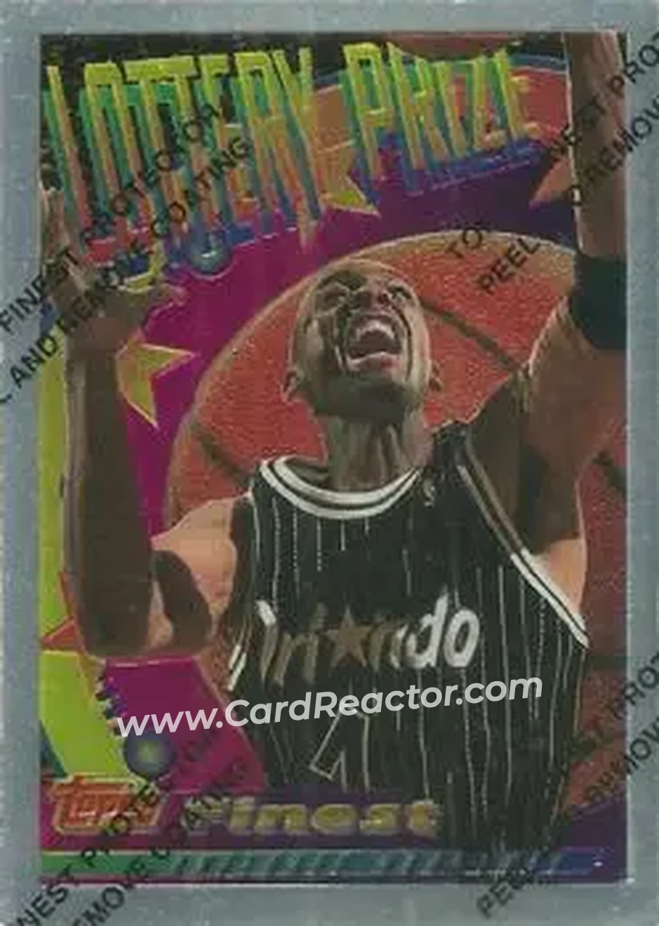 1994-95 Finest - Lottery Prize #LP20 - Anfernee Hardaway - Orlando Magic - Front 1994-95 Finest - Lottery Prize #LP20 - Anfernee Hardaway - Orlando Magic - Front