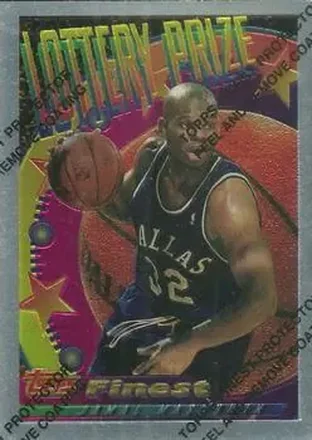 1994-95 Finest - Lottery Prize #LP21 - Jamal Mashburn - Dallas Mavericks