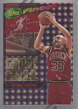 1994-95 Finest - Rack Pack #RP1 - Grant Hill - Detroit Pistons